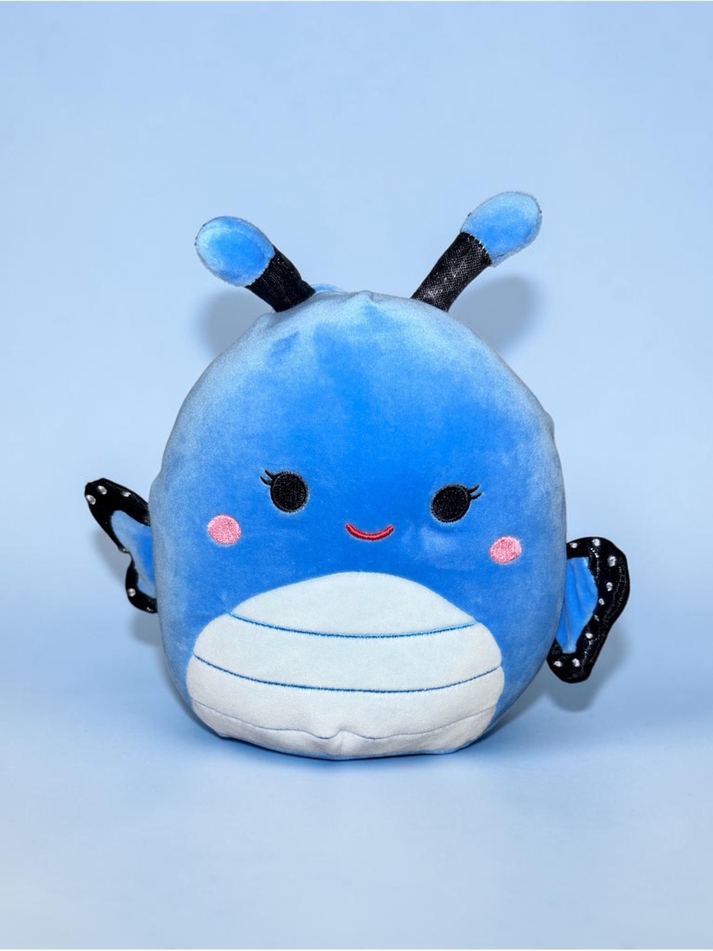Squishmallows Waverly Blue Morpho Butterfly 8 Inch Plush Toy - Picture 1 of 1